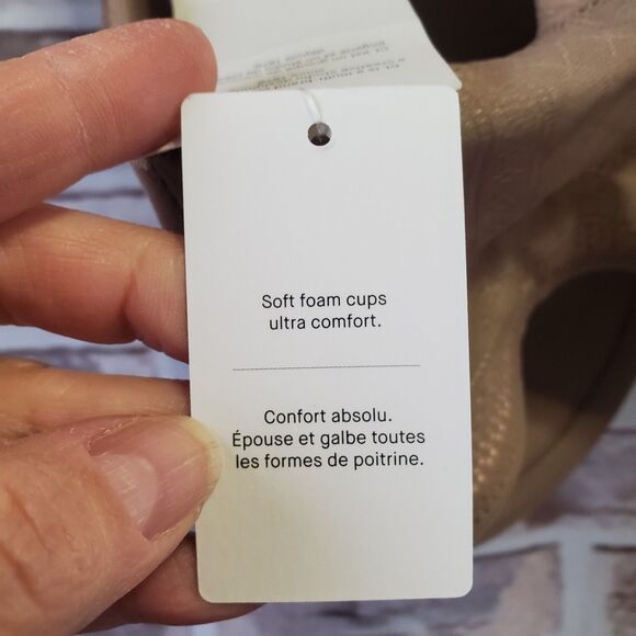 Chantelle Bra 34G (DDDD) Soft Foam Cups Ultra Comfort Taupe Underwire - Picture 9 of 9